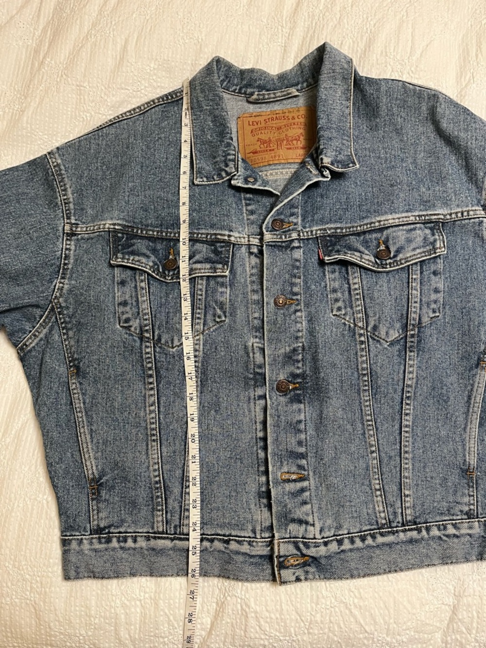 Levi's Blue Denim Jacket - Picture 11 of 11